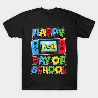 Last Day Of School Boys Kids Toddler Video Game T-Shirt